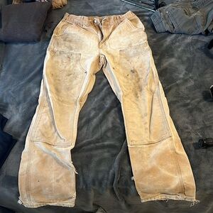 Vintage Carhartt B-01 BRN double front work pants